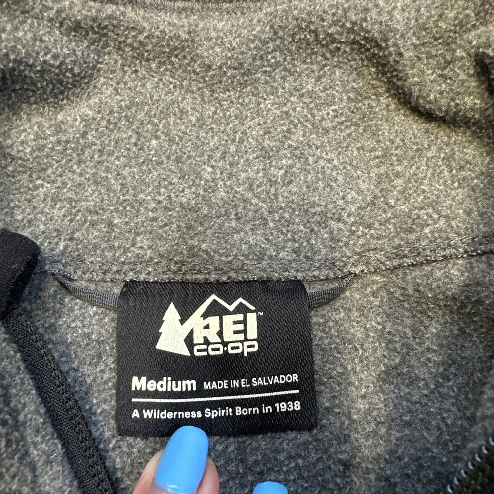 REI Co-op Groundbreaker Fleece Jacket 2.0 Womens Medium Full Zip Hiking - Picture 3 of 10